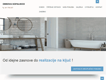 Tablet Screenshot of obnova-kopalnice.si